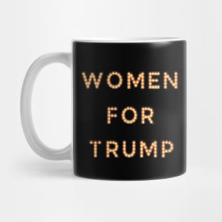 Women For Trump Light Bulbs Mug